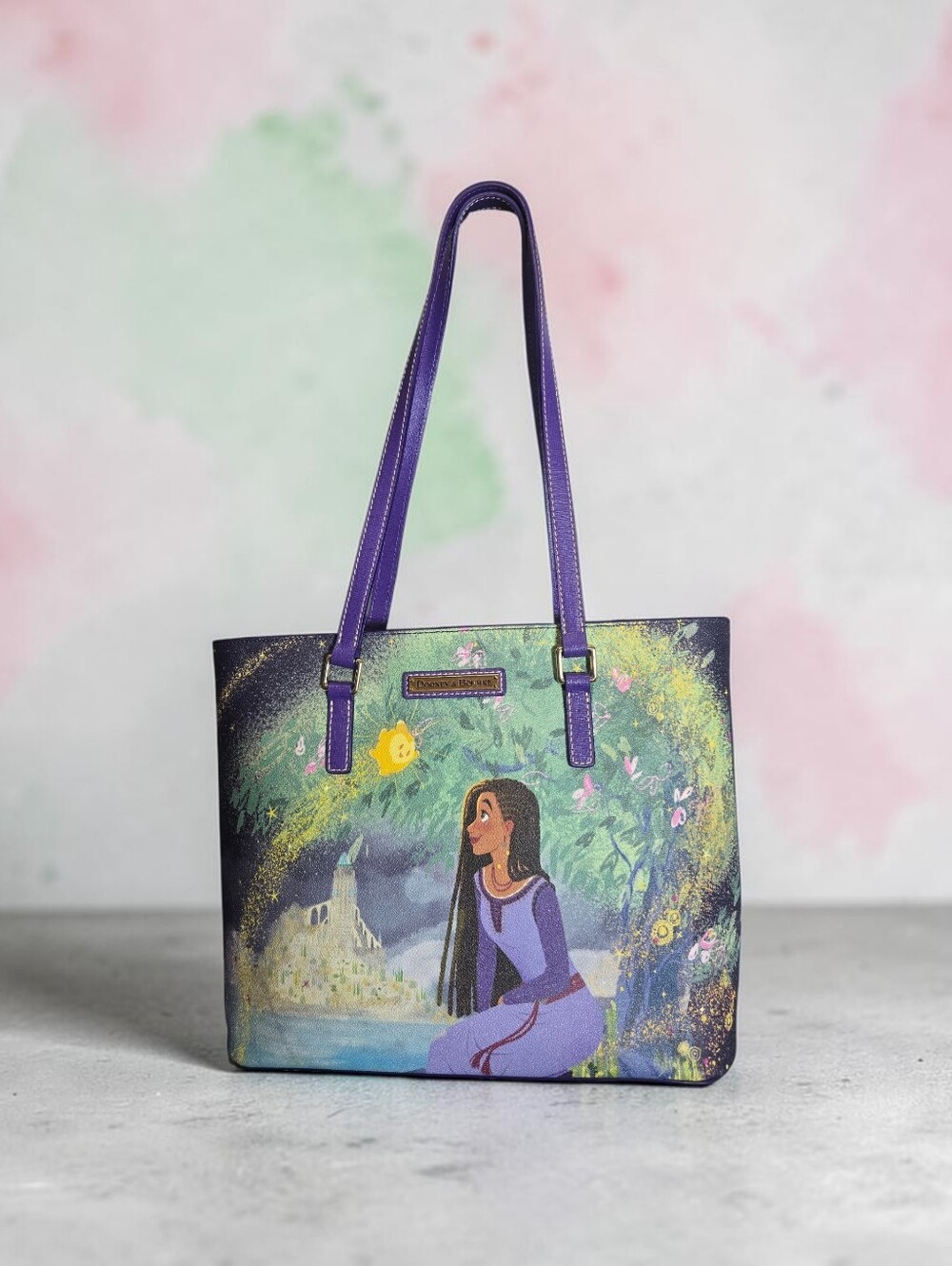 Disney Dooney & Bourke Wish Asha Star Valentino Tote Bag